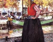 乔治 希区柯克 : Woman Along Canal aka A Young Dutch Girl